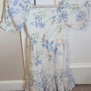 Chelsea & Violet: Girls smocked summer dress; size M